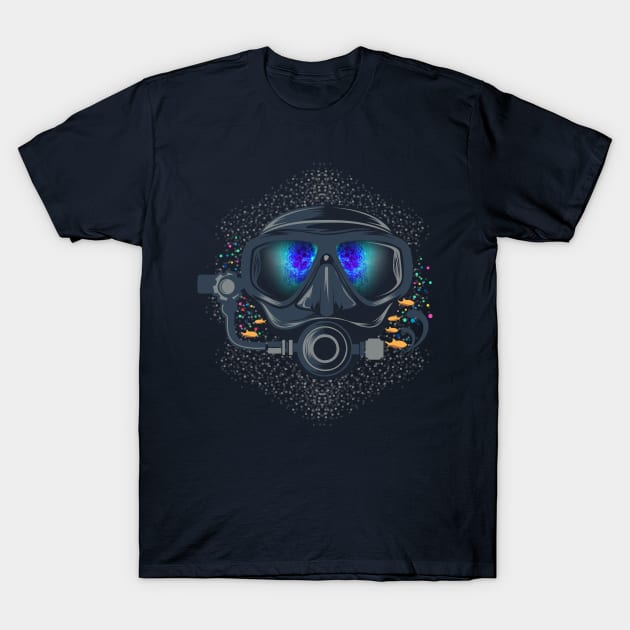 Scuba Diving T-Shirt by GUNTUR372